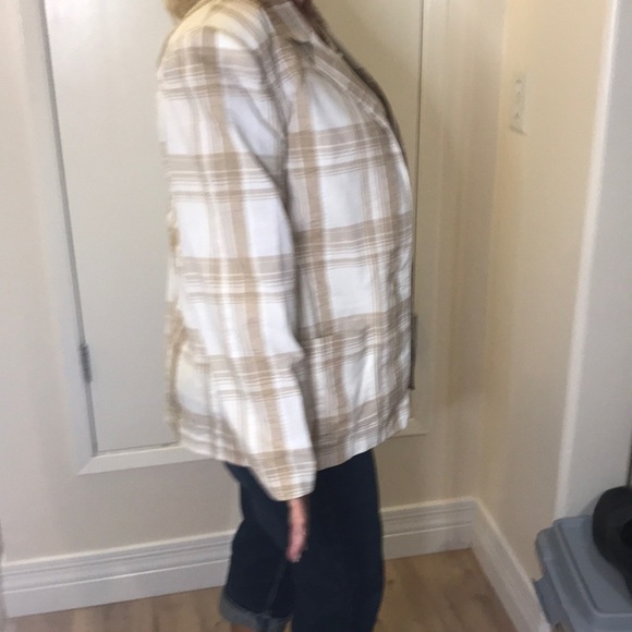 Loubella vintage plaid jacket size 12 - Picture 7 of 8